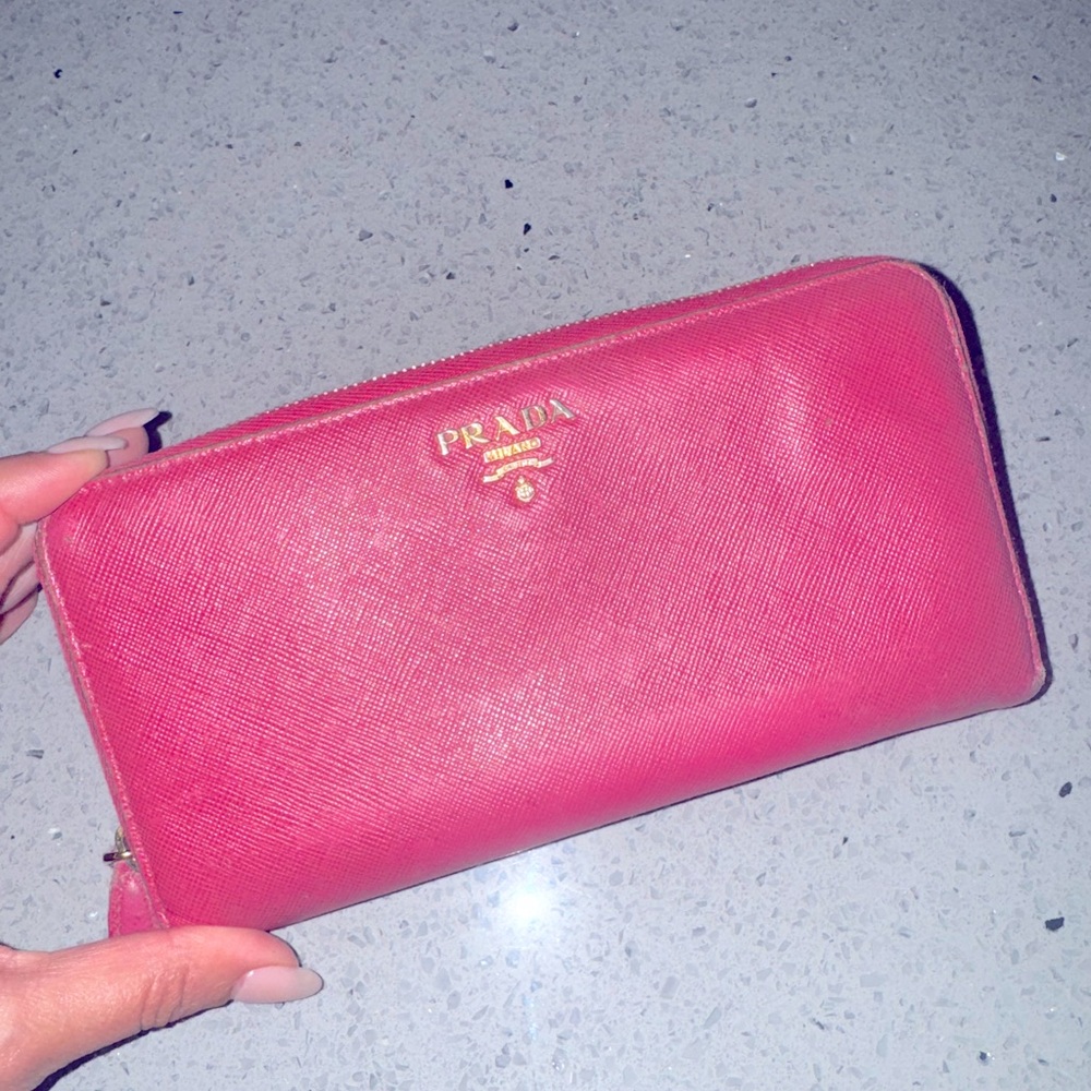 Prada Zipper Wallet
